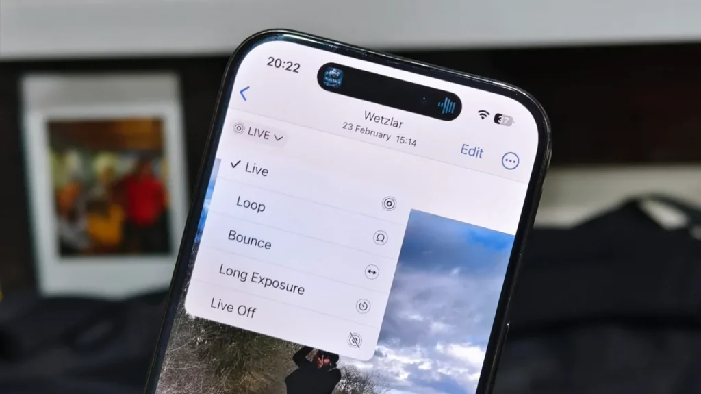 قابلیت Live photos