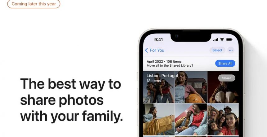 iCloud Shared Photo Library won’t launch with iOS 16